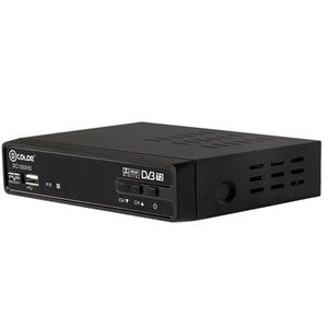 ТВ приставка DVB-T2 D-Color DC1302HD AAC, выходы: HDMI, RCA
