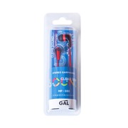 Наушники GAL MP-030* блистер черно-красный ,вкладыши вакуумные