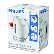 Чайник PHILIPS HD 4646/40 белый/красный 2400Вт, 1,5л, закр. спираль