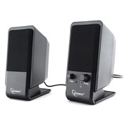 Акустическая система Gembird SPK-510 2.0 Black 10 Вт, регулятор громкости, USB-питание