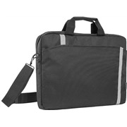 Сумка для ноутбука Defender Shiny 15-16" черный (26097) светоотражающая полоса