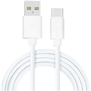 Кабель Crown (1012C) USB-C белый, 1м, 2A