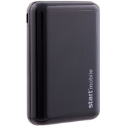 Аккумулятор внешний Старт PPB BLACKBIRD P10P-B 10000mAh Li-Pol, дисплей, вход micro USB, выход 2 USB 2.1A