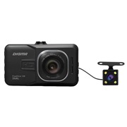 Видеорегистратор Digma FreeDrive 108 DUAL black,3",1920х1080,140*,G-сенсор,2 кам.
