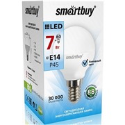 Светодиодная лампа Smartbuy E14 / P45 / 7Вт/холодный SBL-P45-07-40K-E14