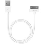 Кабель Deppa (72101) Apple 30-pin белый, 1.2 м