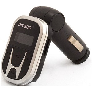 mp3 трансмиттер INTEGO FM-101 пульт ДУ,microSD,USB