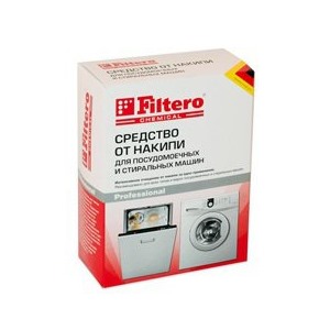 Бытовая химия Filtero Арт.601 Ср-во от накипи для СМ и ПММ, 200гр