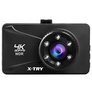 Видеорегистратор X-TRY XTC D4101 4К  WI-FI 4K@30fps и 1080p@60fps,170*,3",micSD 32Gb в компл