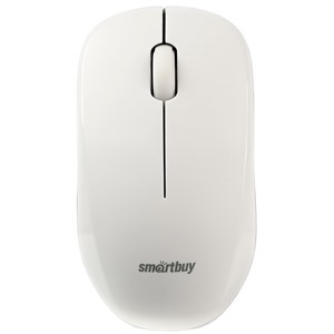 Мышь беспроводная Smartbuy ONE 370 бело-серая 1200 dpi / SBM-370AG-WG