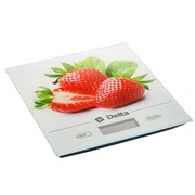 Весы кухонные DELTA  КCE-29 Клубника электронные, 5кг