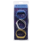 Ремешок для фитнес-браслета Smarterra FitMaster 2 (3шт) синий, желтый, белый