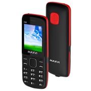 Сотовый телефон MAXVI C22 Black Red