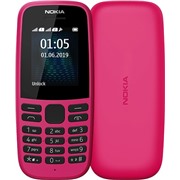Сотовый телефон NOKIA 105 DS Pink TA-1174