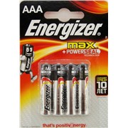 Батарейка Energizer Max LR03 BL4 (4/48)