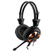 Наушники A4Tech HS-28 Orange/Black