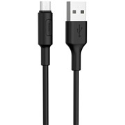 Кабель Hoco (X25) USB-micro USB  1 м, черный