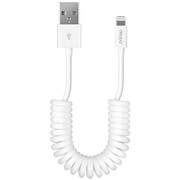 Кабель Deppa (72132) Apple 8-pin, белый, 1.5 м, MFI витой