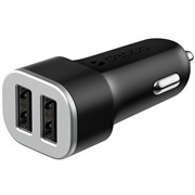 Авто З/У Deppa (11282) 2 USB 2.4А, черный