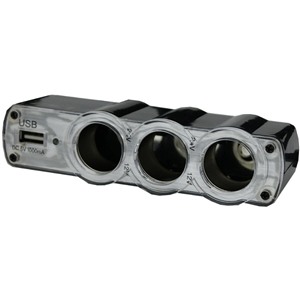 Разветвитель INTEGO C-11 3 прикуривателя + 1 USB
