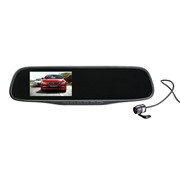 Видеорегистратор SilverStone F1 NTK-351 Duo (2 камеры) зеркало,1920x1080и1280x720,3",140°,HDMI,microSD