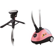 Отпариватель CENTEK CT-2375 черно-розовый 2000 Вт