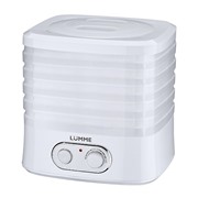 Сушилка для овощей и фруктов LUMME LU-1853 бел.жемчуг 250 Вт, 5 поддонов, мех.управление