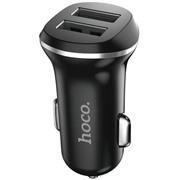 Авто З/У Hoco Z1, 2 USB, 2.1A, черный