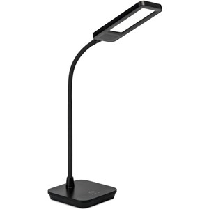 Светодиодный наст. светильник Smartbuy SBL-DL-7-NW-Black черный/7Вт/сенсорн. управление/3степени яркости