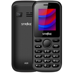 Сотовый телефон STRIKE A10 Black