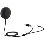 Аудиоадаптер Quantoom Bluetooth AUX SE hands free bluetooth 4.1+EDR, провод питания