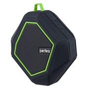 Портативная акустика Perfeo TRIBUTE черная Bluetooth+FM+microSD+AUX 3.5, 6 Вт, 1000 mAh