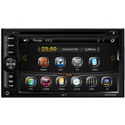 Автомагнитола ACV 2 DIN AVD-6400 6.2"+3G Модем Навител, GPS,DVD,JPEG,Bluetooth,AUX,SD,USB,4x50Вт