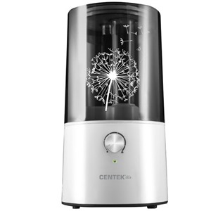 Увлажнитель воздуха CENTEK CT-5101 черный 25 Вт, 2,5 л, на 30 кв.м,ультразвуковой