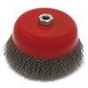 Щетка для угловой шлифовальной машины Калибр 125 мм/М14 (арт.131713)
