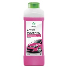Шампунь автомобильный для автоматической и ручной мойки 1 л GRASS ACTIVE FOAM PINK 