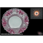  Reluce 42204-9.0-001PL MR16+LED3W CL/PK светильник точ.