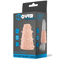 Toyfa XLover утолщающая насадка, конусообразная
Со стимулирующими пупырышками