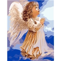 Картина для рисования по номерам "Молитва ангела" арт. GX 7396 m