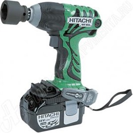 Аккумуляторный ударный гайковерт 18 В, HITACHI, WR18DL