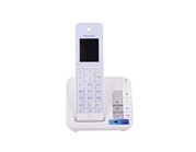 Радиотелефон Dect Panasonic KX-TGH220RUW белый, автооветчик, АОН