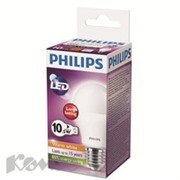 Лампа светодиодная Philips 10,5W,230V,цоколь E27,3000К,станд. колб