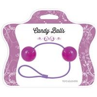 Toyz4lovers Candy Balls, фиолетовый 
Вагинальные шарики на длинной сцепке