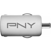 Car Charger PNY 12V-USB, white (P-P-DC-UF-W01-GE)