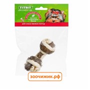 Лакомство TiTBiT для собак кость узловая №3 с рубцом говяжьим (мягкая упаковка)