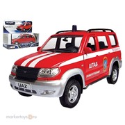 Модель  УАЗ Патриот пожарная охрана 30184 1:34