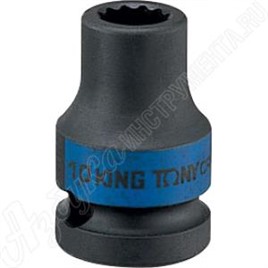Головка торцевая ударная двенадцатигранная 1/2", 11 мм, KING TONY, 453011M