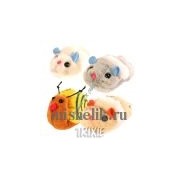 TRIXIE Набор игрушек для кошек Мышь-вибро 12 шт./цена за 1 шт/