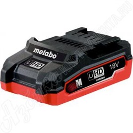Аккумулятор LiHD, 18 В, 3,1 Ач, METABO, 625343000