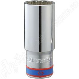 Головка торцевая глубокая двенадцатигранная 1/2", 30 мм, KING TONY, 423030M